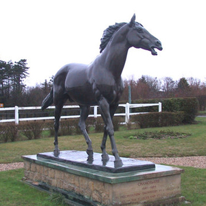 Escultura de bronce de caballo moderna, abstracta, decorativa para jardín, de alta calidad, personalizada, muy vendida, famosa para parques <span class=keywords><strong>y</strong></span> hoteles. - Product Image 3