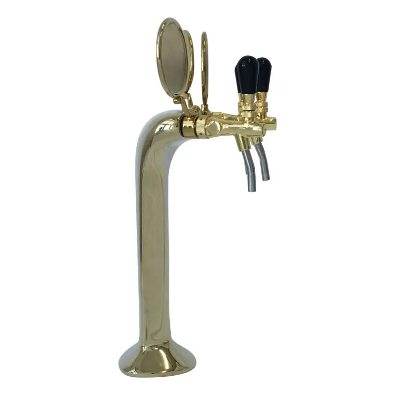 GHO Nice Cobra tipo gold Color Beer Tower 3 linee colonna birra