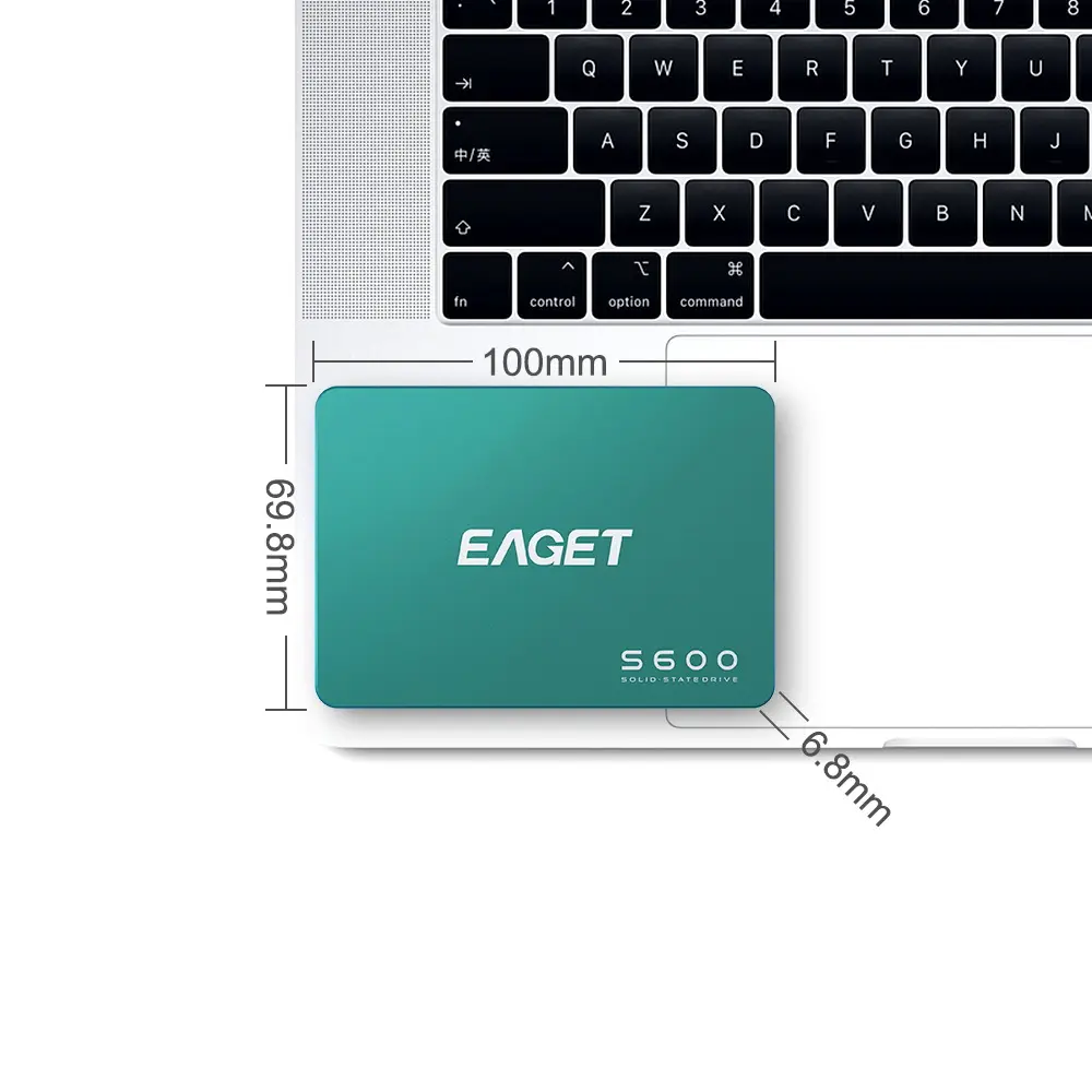 EAGET S600 128GB 256GB 512GB 1TB SATA3 2.5inch ssd box High Speed Solid State Drive hard disk