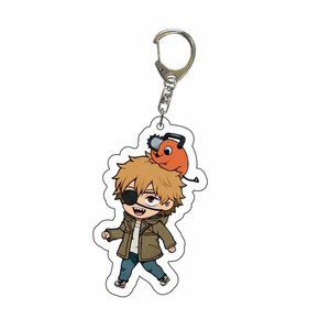 Venta al por mayor ecológico <span class=keywords><strong>Anime</strong></span> llaveros llavero patrón cadena transparente color animación dibujos animados acrílico llavero - Product Image 4