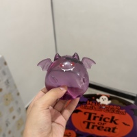 Jouet Squishy d'Halloween Fantôme, Chauve-souris, Citrouille, Rempli de Maltose, à Remontée Lente, Sensoriel, Anti-stress, pour Farces et Squeeze