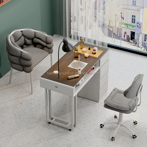 Último Modelo en Oferta, <span class=keywords><strong>Precio</strong></span> <span class=keywords><strong>de</strong></span> Fábrica, <span class=keywords><strong>Mesa</strong></span> <span class=keywords><strong>de</strong></span> Manicura Simple y Económica con Acabado <span class=keywords><strong>de</strong></span> Mármol <span class=keywords><strong>para</strong></span> Salón <span class=keywords><strong>de</strong></span> Belleza - Product Image 3
