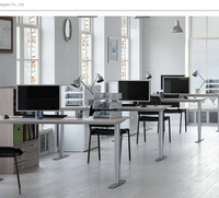 Hauteur réglable 2 pieds 690-1160mm bureau debout à moteur unique cadre de bureau électrique debout