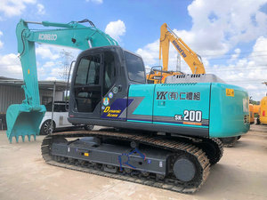 รถขุดไฮดรอลิกมือสองของแท้ Kobelco รุ่น 200 แบบตีนตะขาบ สภาพดีเยี่ยม ราคาถูก ผ่านการทดสอบแล้ว รับรองคุณภาพ น้ำหนัก 20000 กก. - Product Image 1