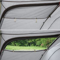 Tente de camping autoportante OEM 2-3 personnes, imperméable, 4 saisons, abri extérieur avec grand vestibule pour moto, randonnée et voyages