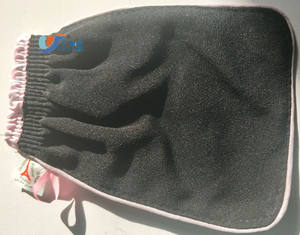 100% viscosa Scrubber doccia esfoliante strofinare pelle Wash Spa guanti da bagno per massaggio laterale del corpo Peeling guanti magici - Product Image 3