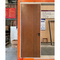 Porte intérieure en bois de qualité avec cadre, portes en bois personnalisées pour maison, chambre moderne, portes en bois