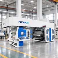 Machine d'impression flexographique CI 6 couleurs pour emballages alimentaires et films souples (PE, BOPP, PET, CPP) – Vente directe usine 2026