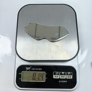 Outils faciaux Guasha pour le visage métal Gua Sha serrer le <span class=keywords><strong>Massage</strong></span> de la peau Guasha outil de beauté pour les yeux du corps masseur de cou avec pochette de voyage - Product Image 2