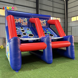 Jeu de tir à la <span class=keywords><strong>balle</strong></span> roulante gonflable populaire pour le carnaval, jeu de tir gonflable avec design personnalisé - Product Image 1