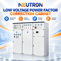 Batterie de condensateurs de correction du facteur de puissance NEUTRON 2500A pour distribution électrique intérieure aux États-Unis, en Indonésie et au Mexique
