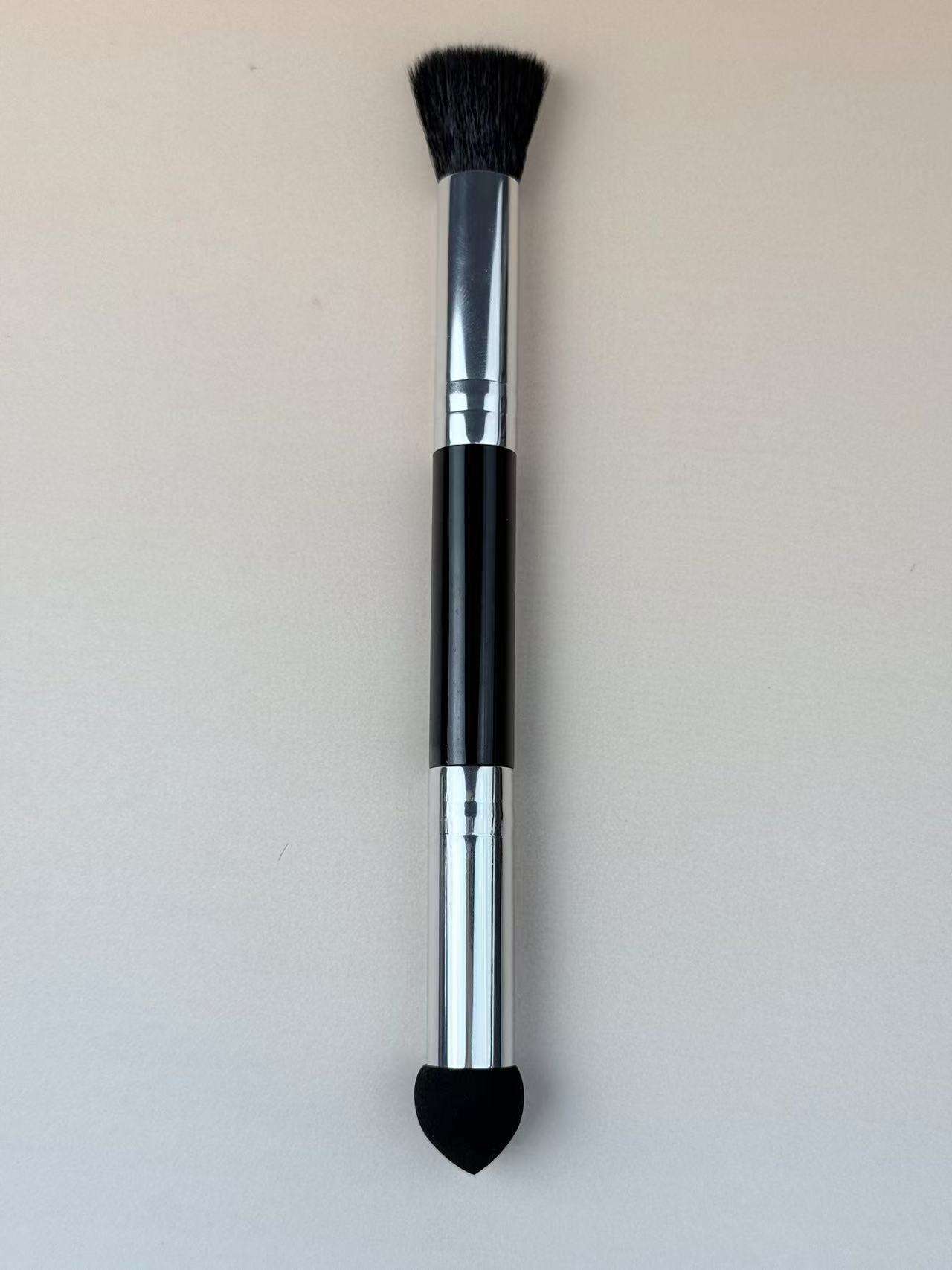 Mango de plástico negro cabeza redonda