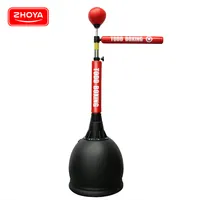 Adjustable Punching Bag with Speed Reflex Spinning Bar