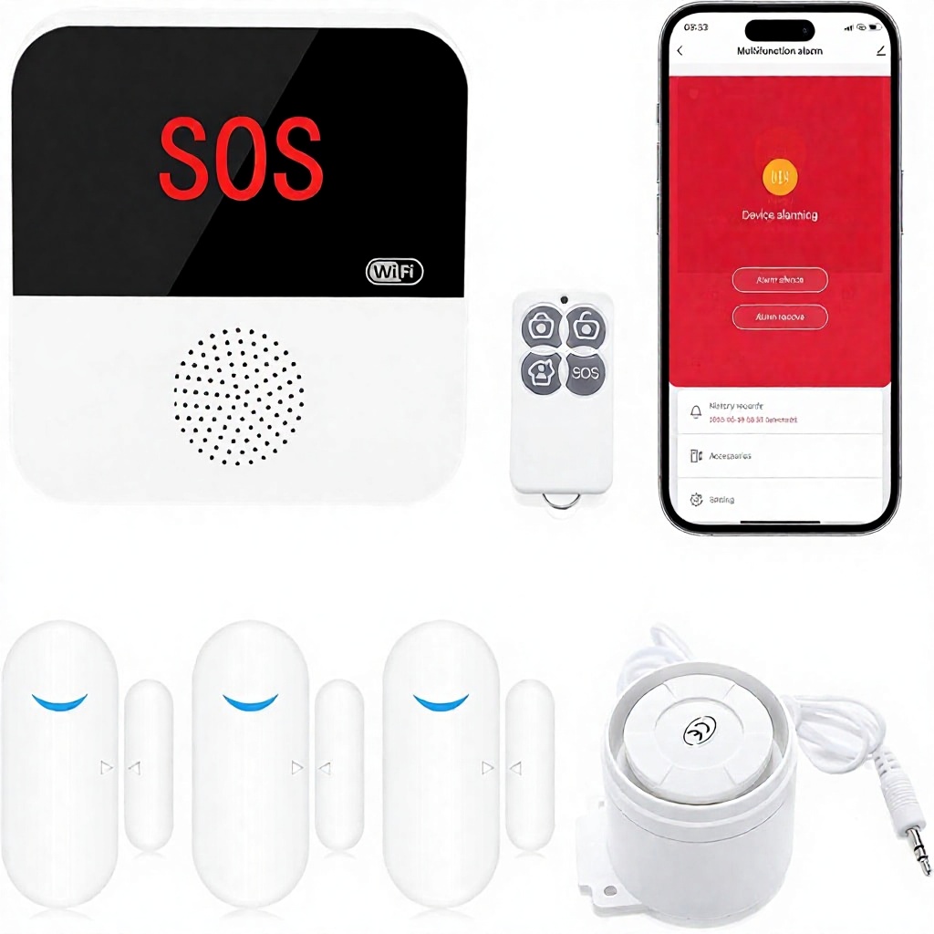 โฮสต์ + เซ็นเซอร์ตรวจจับ 3 ตัว + รีโมทคอนโทรล + ลำโพง