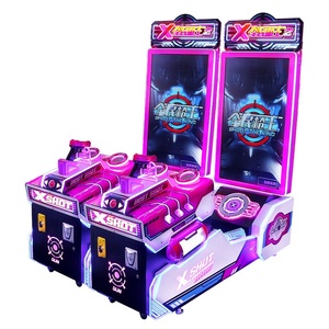 Simulatore <span class=keywords><strong>di</strong></span> tiro con fucile X a gettoni <span class=keywords><strong>per</strong></span> interni, in inglese, HGR Video Arcade Game, in metallo, <span class=keywords><strong>per</strong></span> parchi divertimento al coperto, <span class=keywords><strong>6</strong></span>+ <span class=keywords><strong>anni</strong></span> - Product Image 2