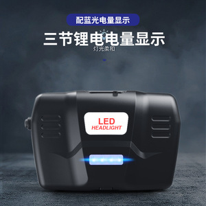 Linterna Frontal Ajustable de Alta Potencia, Recargable de 3000mAh, LED, para Pesca, Minería y Actividades al Aire Libre - Product Image 4