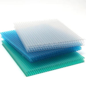 10mm 12mm 14mm 16mm Quatre Couches Multiwall Plastique PC Feuille De <span class=keywords><strong>Polycarbonate</strong></span> Creuse pour Carreaux ou Serre - Product Image 2