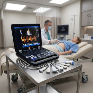 Máquina de Ultrasonido Doppler a Color Portátil de 15 Pulgadas para Uso en Cardiología Clínica - Product Image 1