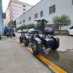 Scooter Todoterreno Plegable para Adultos, 60V 60Ah 10000W, Tracción en las Cuatro Ruedas, 55 km/h, Carga Pesada de 300 kg, Scooter ATV - Product Image 3