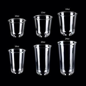 Gobelets en plastique personnalisables de 20 oz, gobelets en plastique givré de 16 oz, gobelets de 8 oz avec couvercles et serviettes, durables et de qualité supérieure, adaptés aux fêtes et à l'usage quotidien - Product Image 1