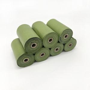 Custom Wholesale Biodegradable Garbage Bags Roll <b>Compostable</b> Eco Pet Dog Poop Bags for Dogs - Product Image 3