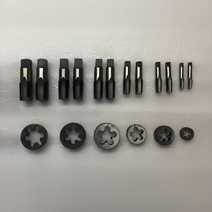 BSP BRITISH STANDARD TUYAU BSPP PARALLÈLE TAP et DIE SET - 6 TAILLE 1/8 "à 3/4" - Product Image 1