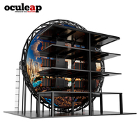 Simulador de Vuelo VR Metaverse, Tipo de Propulsión Suspendida, Cine Volador 7D, Simulador de Montaña Rusa, Parque Infantil Interior 12D