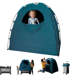 Tienda sensorial escondite calmante portátil Pop-Up Light-Out niños Pop up cama de privacidad tienda interior niños Blackout tienda sensorial - Product Image 1
