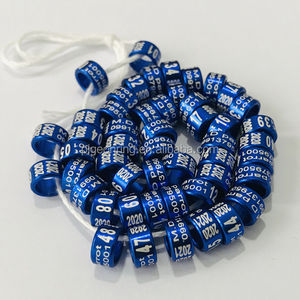 Bagues pour oiseaux de haute qualité <span class=keywords><strong>2023</strong></span>, bagues en aluminium pour oiseaux, bagues pour pattes de canaris, bagues pour oiseaux, bagues pour tourtereaux - Product Image 2