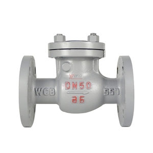 Nhà máy sản xuất thép không gỉ nhiệt độ cao ANSI 150lb 304 316 JIS 10k 1.6mpa wcb nrv <span class=keywords><strong>Swing</strong></span> mặt bích kiểm tra van - Product Image 4