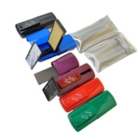 Tampons de poche auto-encreur en plastique personnalisés Conception de boîtier flash à texte à usage de bureau