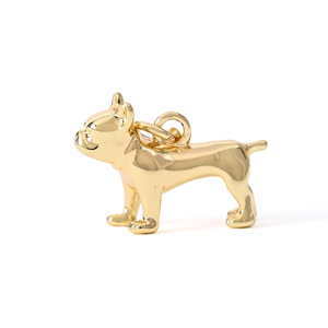 Elegante y Adorable Collar de Latón <span class=keywords><strong>con</strong></span> Colgante para Mascotas, <span class=keywords><strong>con</strong></span> Dijes Minimalistas de Cachorros y Gatitos, Accesorios de Cuentas DIY para Montaje Libre - Product Image 5