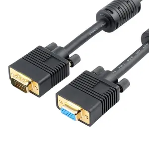 ULT-unite 1.5m VGA电缆1.5m支持1080P @ 60hz公对母电缆VGA延长电缆