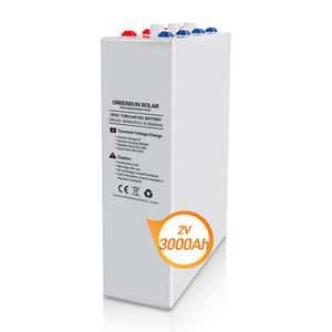 Batería <span class=keywords><strong>de</strong></span> <span class=keywords><strong>Gel</strong></span> Tubular Greensun 2V 1500Ah OPzV <span class=keywords><strong>para</strong></span> Inversores, Carritos <span class=keywords><strong>de</strong></span> Golf e Iluminación, Fabricación China OPZV2-500 - Product Image 1