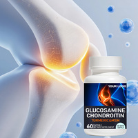 Capsules de Glucosamine Chondroïtine avec MSM et Curcuma pour la Santé Articulaire et la Mobilité des Adultes – Complément Alimentaire Fabricant OEM