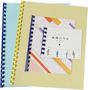 6-51mm vente en gros en plastique <span class=keywords><strong>reliure</strong></span> peigne <span class=keywords><strong>anneau</strong></span> PVC papier cahier anneaux pour ordinateur portable - Product Image 5