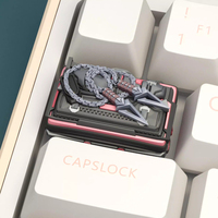Capuchons de touches Champion Trophy sur le thème Valorant, en résine, OEM, créatifs, personnalisés, 3D, faits à la main, pour périphériques de jeu, clavier mécanique