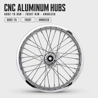 Roue arrière Talaria Sting R MX4 16 pouces, jante à rayons CNC anodisée, couleurs personnalisées, 16x2.15, haute performance, pour moto électrique tout-terrain, E-Bike, neuve