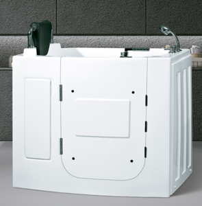 <span class=keywords><strong>Baignoire</strong></span> autoportante en acrylique blanc moderne à double accès (air hydro) <span class=keywords><strong>avec</strong></span> drain droit/<span class=keywords><strong>porte</strong></span> <span class=keywords><strong>pour</strong></span> hôtels et <span class=keywords><strong>personnes</strong></span> <span class=keywords><strong>âgées</strong></span> - Product Image 1