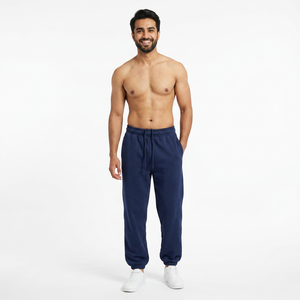 Pantalons de jogging basiques pour hommes - Élégants et confortables avec un design de jambe fuselée, idéal pour la course à pied, l'entraînement ou les journées décontractées - Product Image 1