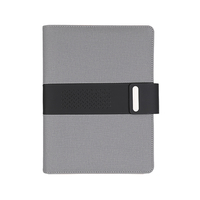 Hochwertiges benutzer definiertes Logo A5 6 Ring binder Leder Notebook Planer Organizer Kunden spezifisches Logo Notepad PU Leder Magnetic JX