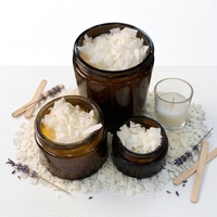 Cire de soja pure à 100 %, matière première pour la fabrication de bougies votives parfumées, parfum personnalisé, décoration intérieure, vente en gros en vrac, 25 kg