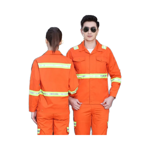 Công nhân vệ sinh thành phố-đồng phục làm việc làm sạch đường mùa hè và mùa xuân-Công Nhân-Bộ quần áo an toàn phản chiếu dài tay - Product Image 1