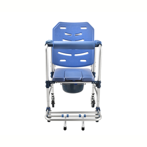 Silla elevadora con inodoro, silla de ruedas de transferencia de elevación médica para pacientes, diseño portátil ajustable ligero, capacidad de 150 KG para - Product Image 3