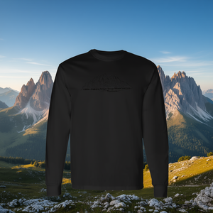 Odle Peaks Geisler Group Dolomites South Tyrol Mountains T-shirt à manches longues - Product Image 3
