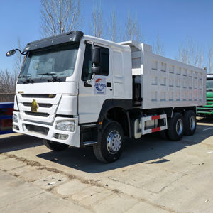 Sinotruk HOWO 8x2, un nuevo camión volquete chino pequeño blanco, los fabricantes de minivan venden camiones directos para camiones agrícolas - Product Image 1