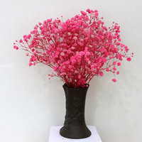 04 Arrangement de bouquet de fleurs séchées et stabilisées, Gypsophile mini
