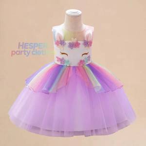 Vestido de Tul en Capas de Unicornio para Niñas, Disfraz de Carnaval, Halloween, Cumpleaños, Gran Venta de HP - Product Image 1