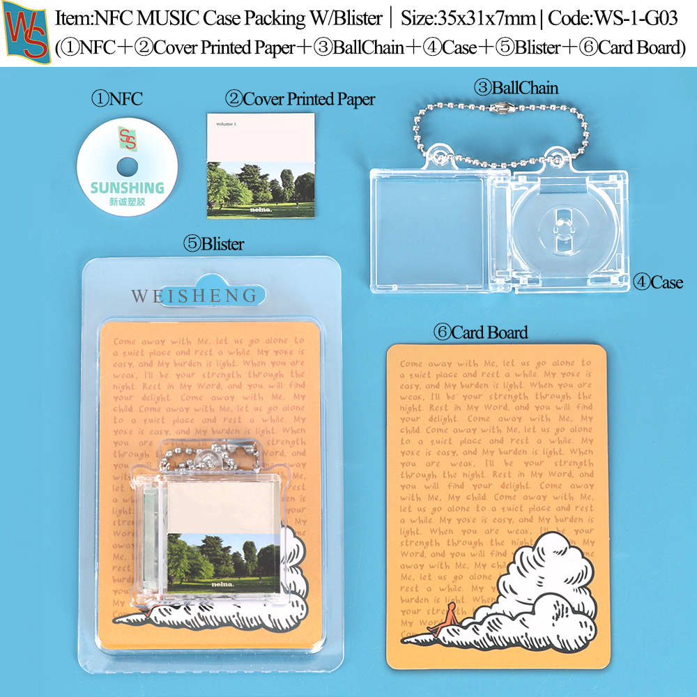 Gift Set 3 PVC packaging