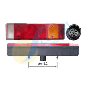 Nuevo COS.PEL. Luz Trasera Derecha 006155 para Reemplazo - Product Image 1